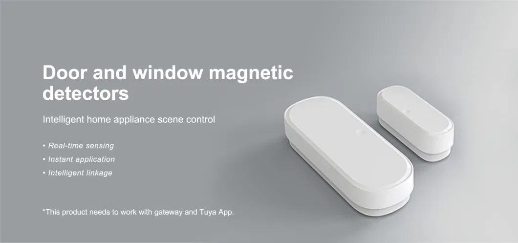 Tuya APP Smart Zigbee Window Magnetic Sensor Smart Door Sensor