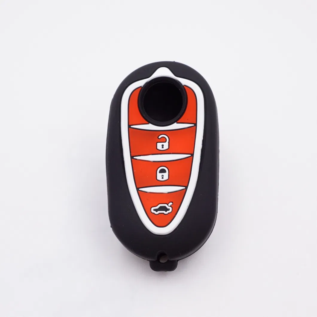 Silicone Car Key Holder 3 Buttons for Alpha Romeo