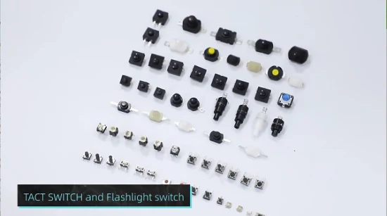 Square LED Push Button Yellow Brown Black Red White Blue Green Micro Tact Mechanical Keyboard Switch