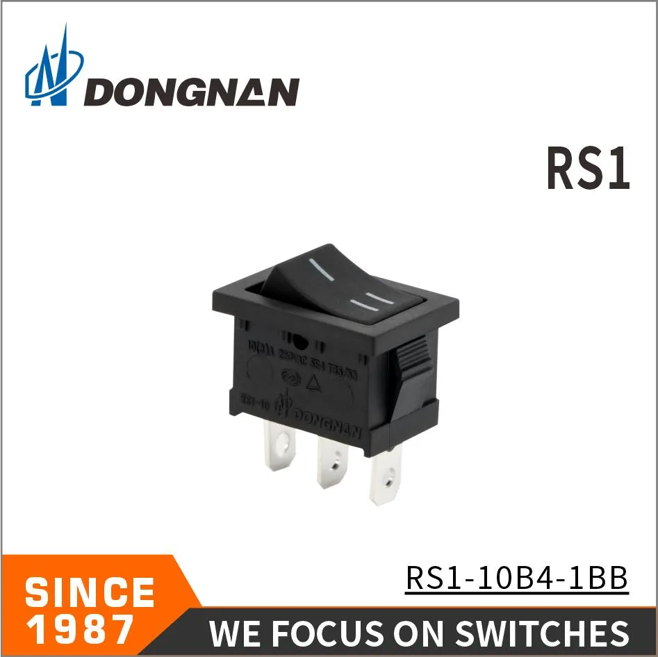 Manufacture Switch for RS1 Automatic Mop Cleaner Black Rocker Switch